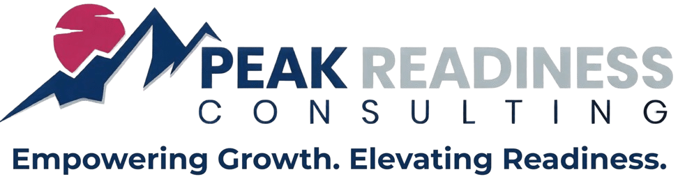 Logo for Peak Results Consulting focused on growth and elevation.